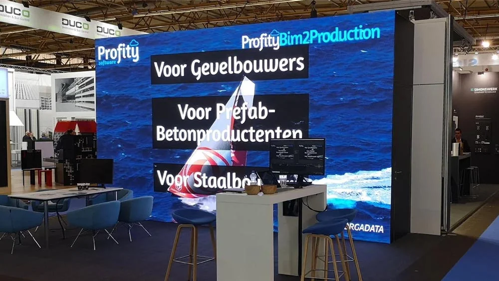 led wall voor bedrijf uit Rijssen