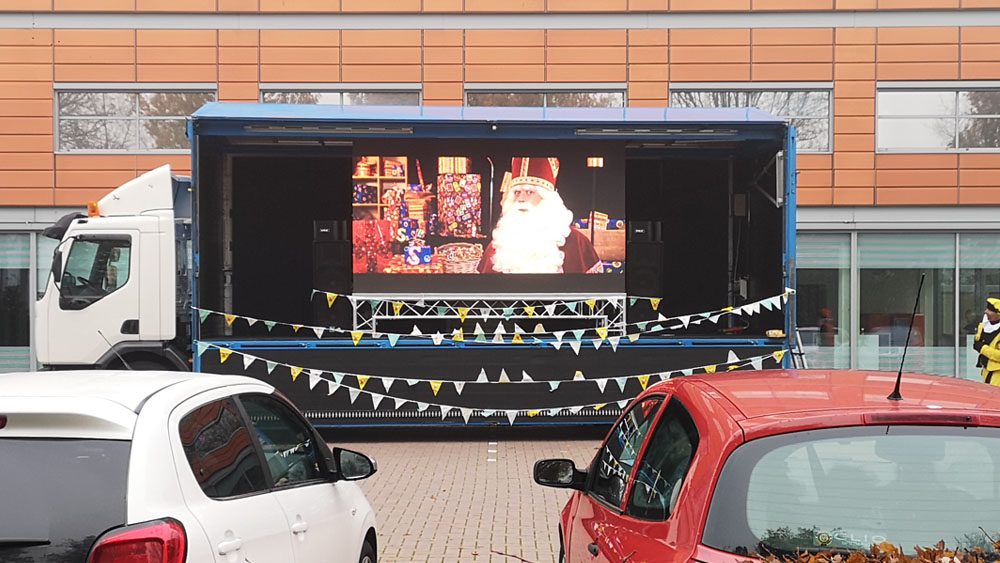 Wandhangende Geluidsniveaumeter 30-130 DB Met Groot LED Scherm