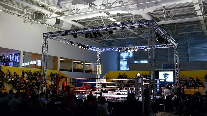 groot scherm truss beamer almelo iispa