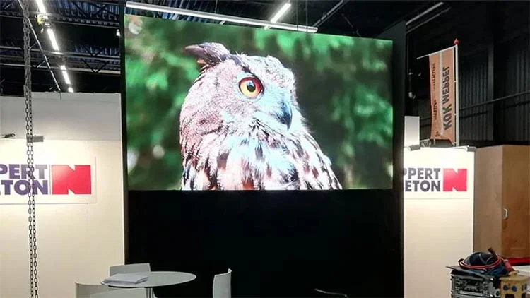 led scherm beursstand hardenberg
