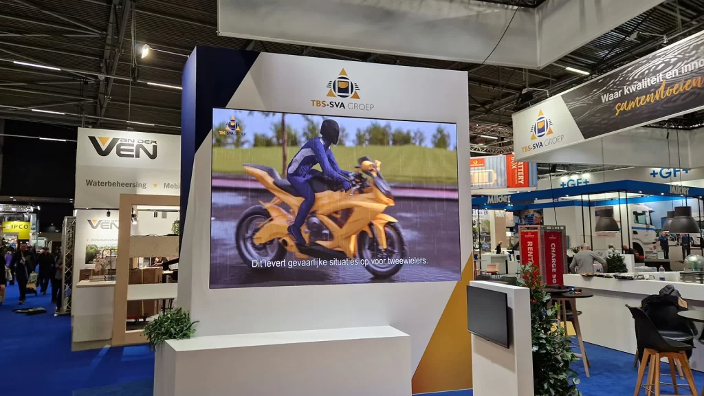 led scherm infratech rotterdam