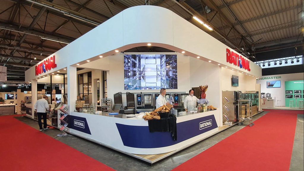 led screen catering fair ghent belgium