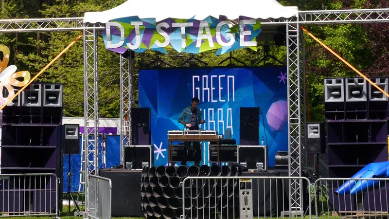 outdoor led wall festival enschede