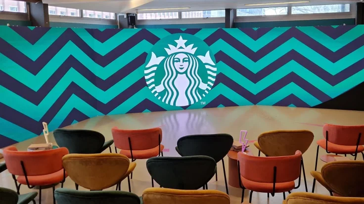 Curved LED Screen for a conferences in Holland