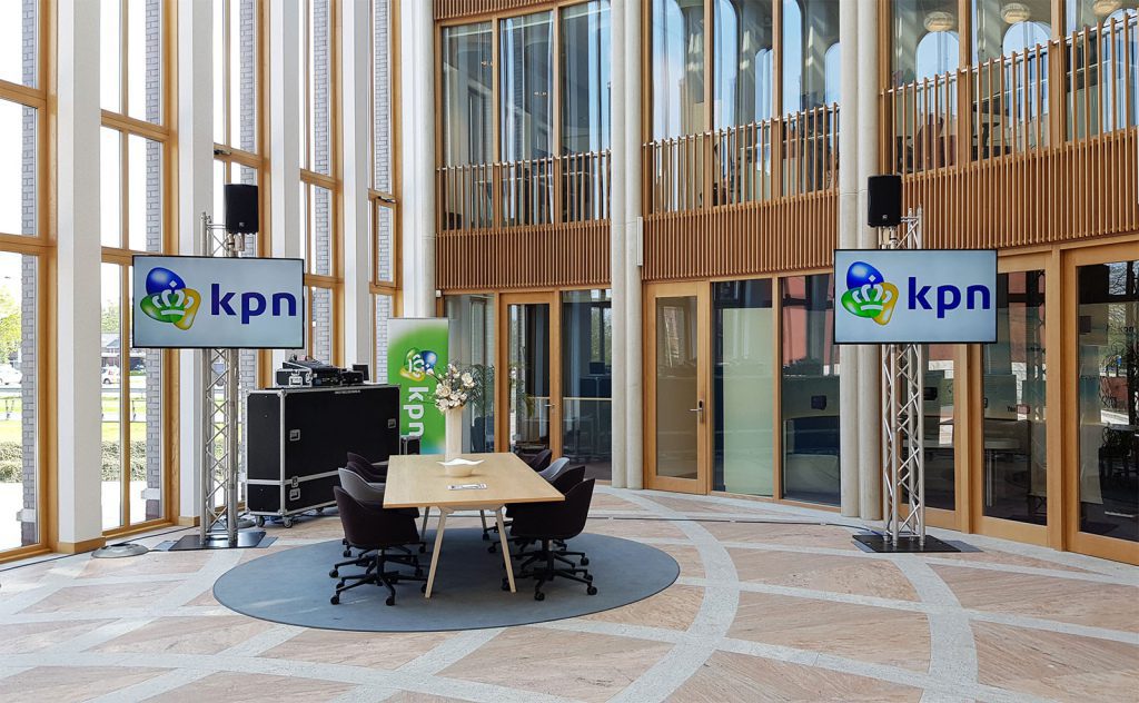 tv schermen op statief in overijssel