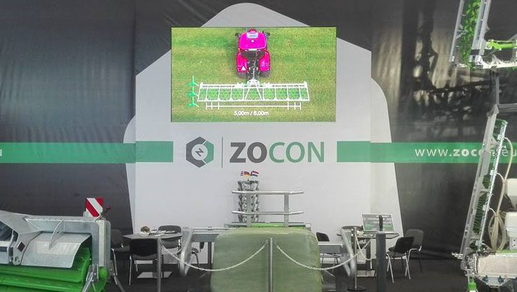 led scherm beursstand bedrijf uit Friesland