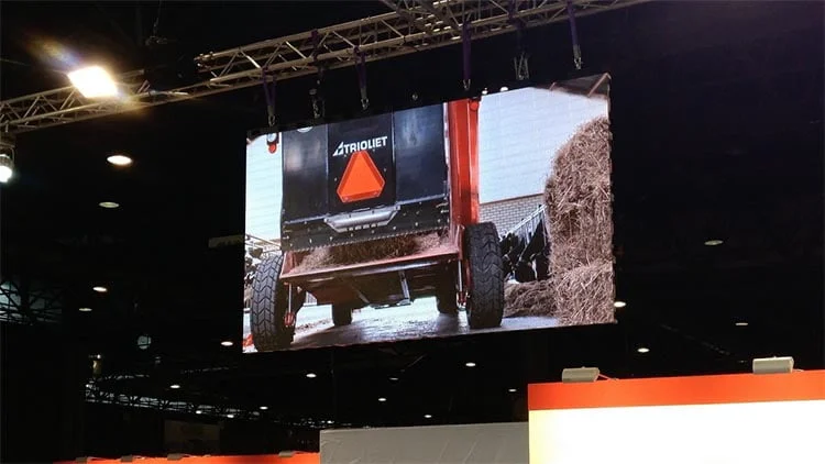 led screen at sima paris