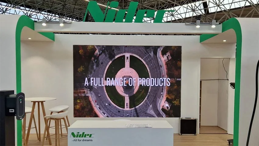 hoge resolutie led wall fully charged beurs rai