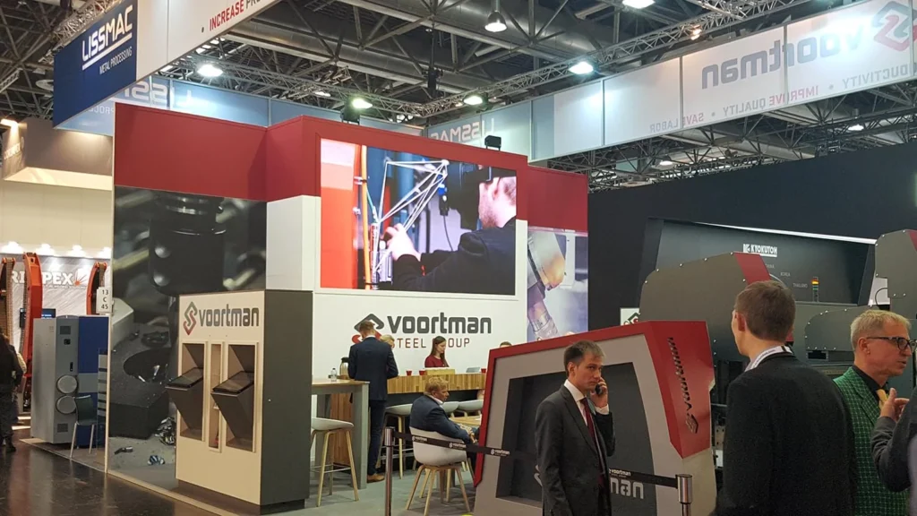 led screen rental exhibition booth essen