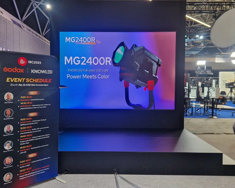 hoge resolutie LED scherm en Geluid tijdens beurs