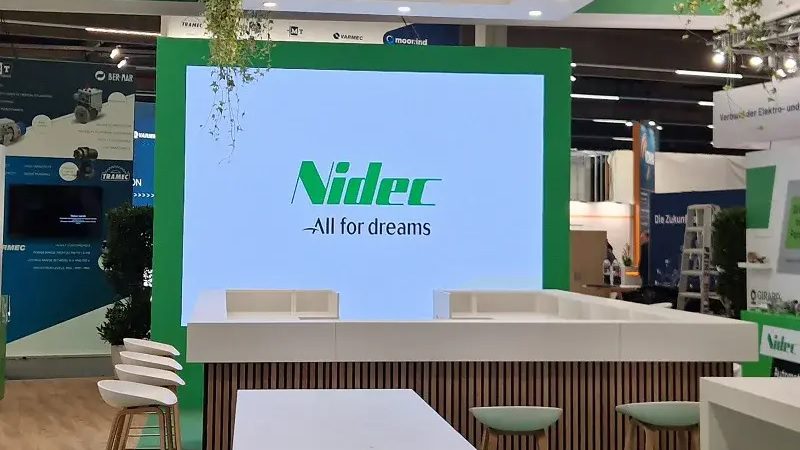 led screen service during SPS fair at Nürnberg messe