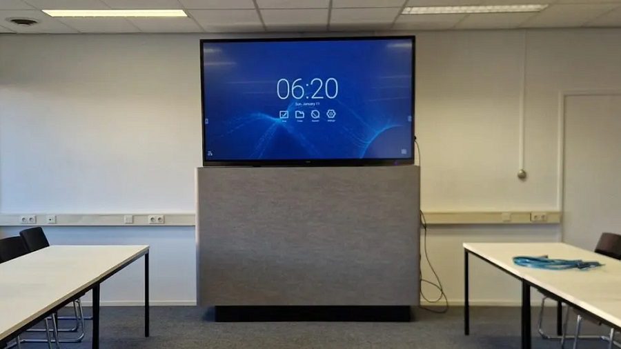 verrijdbaar meubel 86 inch presentatiescherm in Almelo